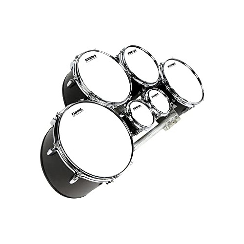 Mx White Marching Tenor Drumhead, 14 Pulgadas