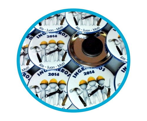20 Pines Imanes Souvenirs Personalizados 32mm