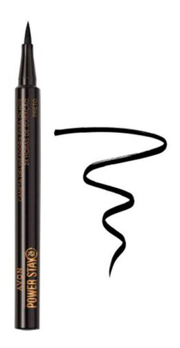 Avon - Power Stay - Caneta Delineadora Para Olhos Cor Preto