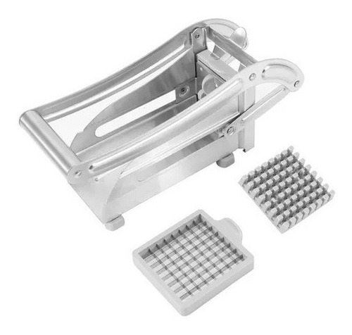 Imagen 2 de 10 de Cortador Picador De Papas Fritas Acero Inoxidable 12mm