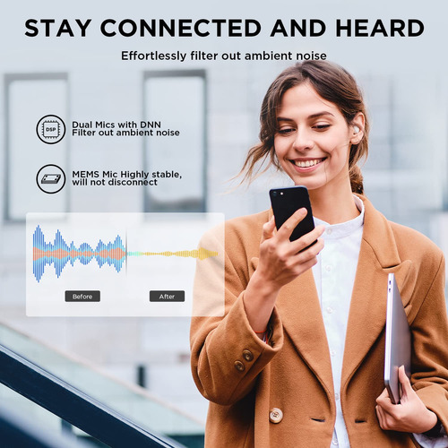 1more Active Noise Cancelling Earbuds - Comfobuds Mini