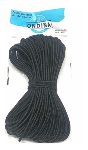 Imagen 3 de 5 de Cordón Elástico 3mm X 25 Metros. Excelente Calidad.