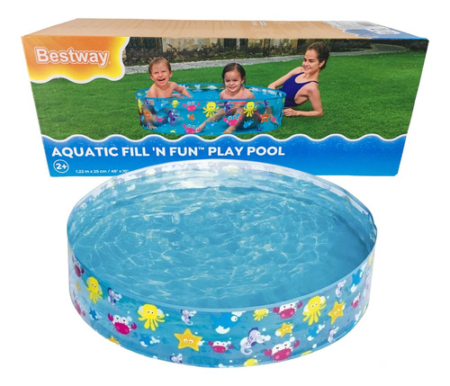 Bestway Pileta Bichos De Mar 122x25cm 55028 Bigshop  