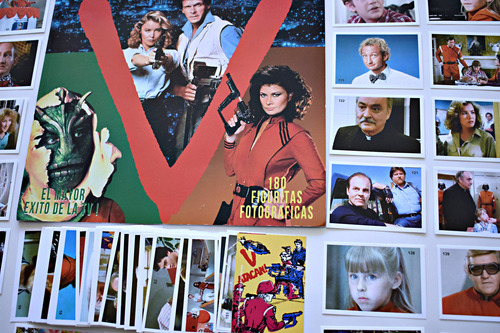 V, Invasion Extraterrestre Serie: Set Completo A Pegar