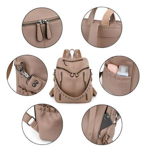 Mochila automobilística feminina com alça nua