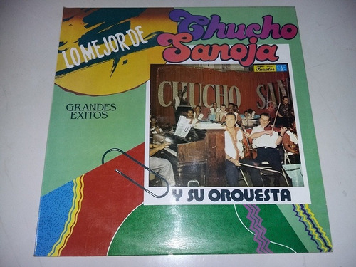 Lp Vinilo Disco Acetato Vinyl Chucho Sanoja Exitos Cumbia