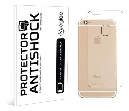 Protector Mica Pantalla Para Apple iPhone 6s Plus Trasera