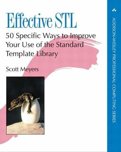Book : Effective Stl 50 Specific Ways To Improve Your Use O