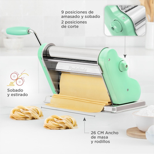 Imagen 5 de 9 de Pastalinda Máquina Clásica 260 Verde Pastel