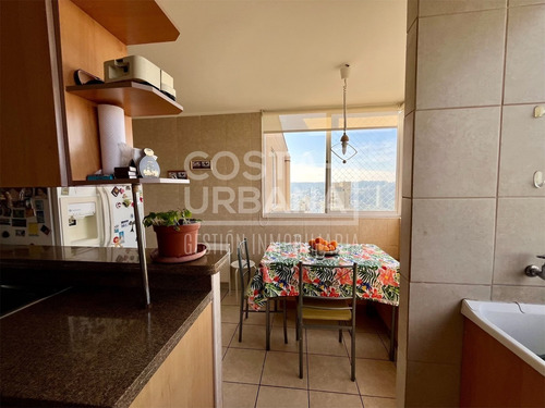 Amplio Departamento Duplex Con Insuperable Vista De Reñaca