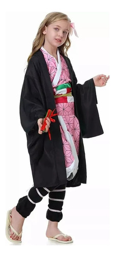 Traje De Disfraz De Kamado Nezuko De Demon Slayer P/cosplay
