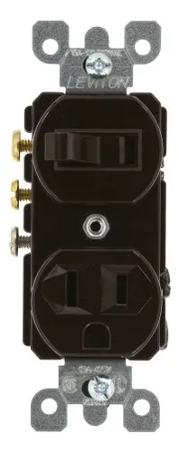 comprar Leviton 5245, 15 Amperios, 120 Voltios, Combinación De Corri