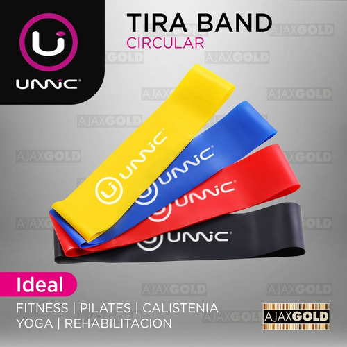 Imagen 2 de 9 de Tiraband Banda Circular Elastica Latex Fitness Yoga Tension