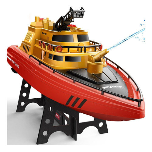 Barco De Control Remoto Syma, Bombero De Botes Big Rc Para Y