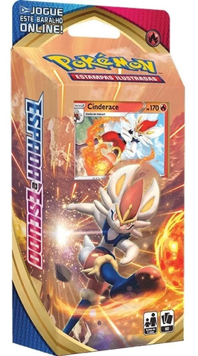 Kit 3 Decks Pokémon Espada E Escudo Inteleon Cinderace Rilla