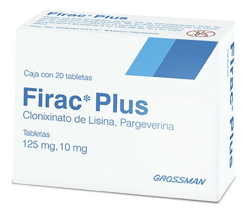 Firac Plus 125mg Gramos Con 20 Tabletas