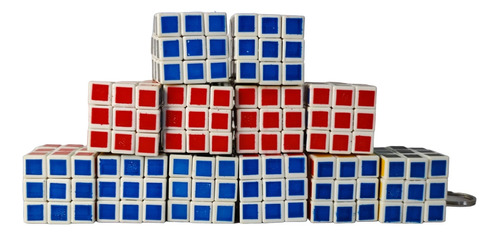 Mini Cubo Mágico Rubik Juguete Llavero Puzzle Rompecabezas