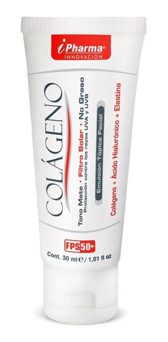 12 Piezas De Colágeno Filtro Solar Fps 50+ Con 30ml