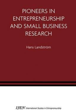 Libro Pioneers In Entrepreneurship And Small Business Res...