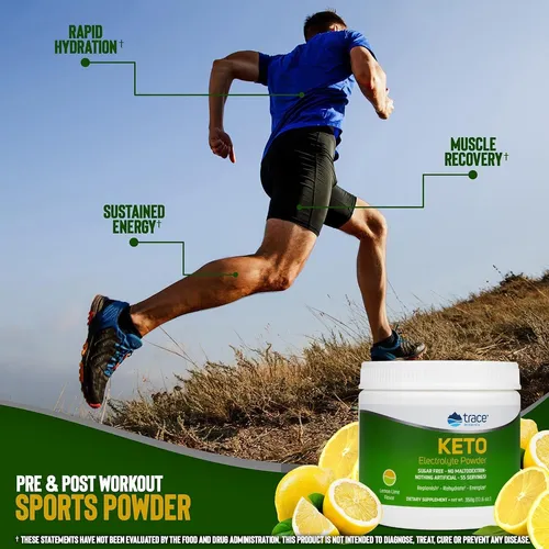 Minerales Trace Keto Electrolyte Powder - Supplemento De Sop