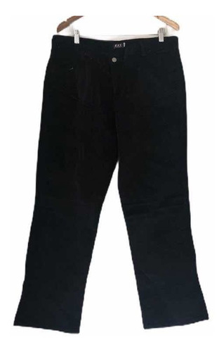 Pantalon Tiro Alto De Mujer De Pana Recto Marca Exs