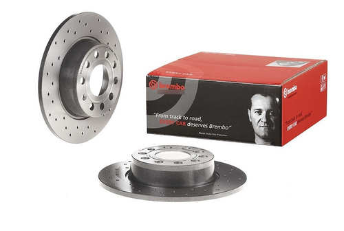 Discos Brembo Xtra Audi A1 Sportback 1.8 Tfsi 16-17 Tra Par