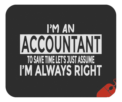 Alfombrilla De Raton Novelty Accounting Accountants - Acc...