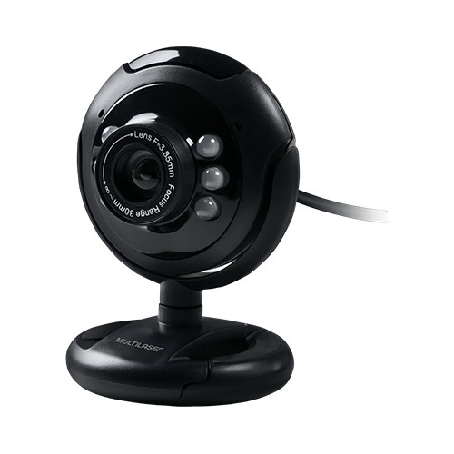 Camara Web 16mp Vision Nocturna Multilaser Wc045