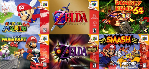 Emulador Nintendo 64 Coleccion Juegos Pc Mercado Libre