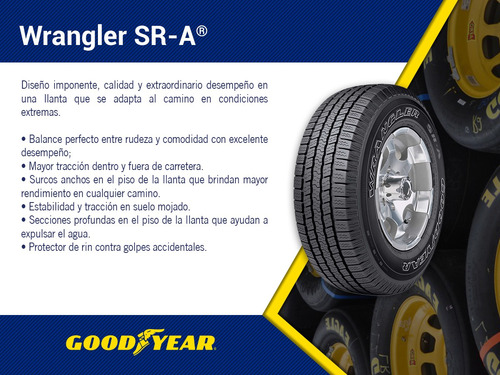 2- Llantas Wrangler Sr-a Goodyear 275/60r20 S114