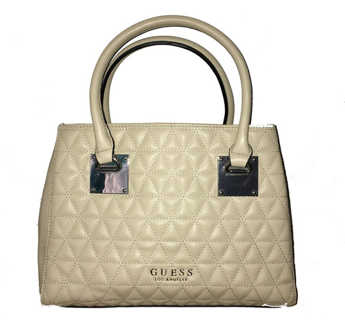 Bolsa Dama Original Nueva Guess Color Beige Vy709206 Satchel