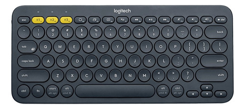 Teclado Bluetooth Logitech K380 Qwerty Español Negro