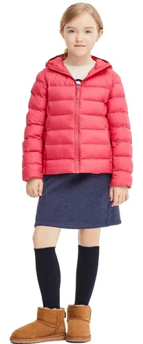 Uniqlo Niñas Originales Camperas De 3 - 8 Años
