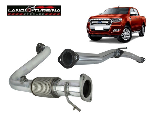 Kit Downpipe Dpf + Catalisador Ranger 3.2 2013-2016