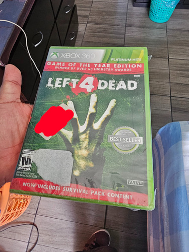 Xbox 360 Left 4 Dead 1 Sellado Azul (Usado)