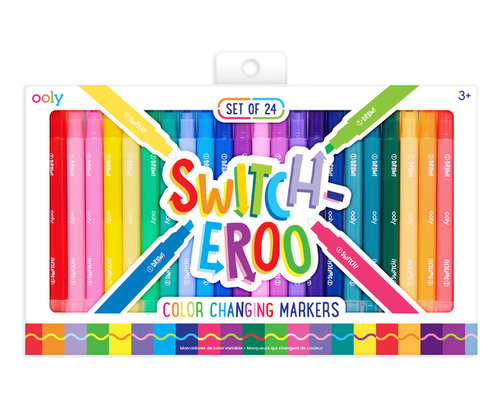 Switch-eroo! Marcadores De Cambio De Color - Conjunto De 24