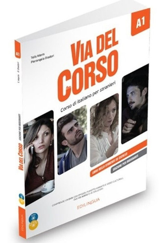 Via Del Corso A1 - Edizione Per Insegnanti + Dvd+cd