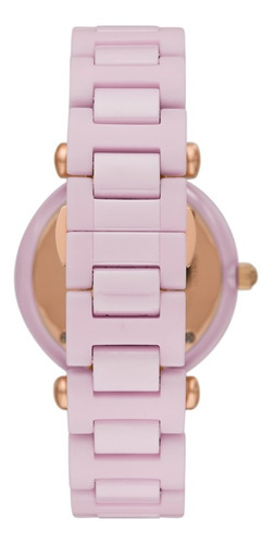 Reloj Mujer Fossil Carlie Analogo Color de la correa Rosa claro Color del bisel Rosa claro Color del fondo Rosa claro