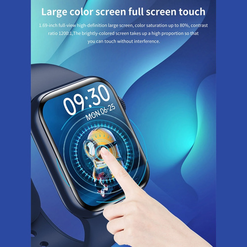 Imagen 7 de 8 de Smart Watch Reloj Inteligente Hw16 Touch Original Fralugio
