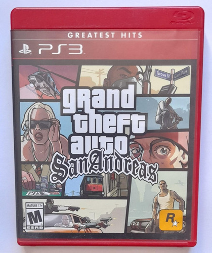 Juego Ps3 Grand Theft Auto San Andreas