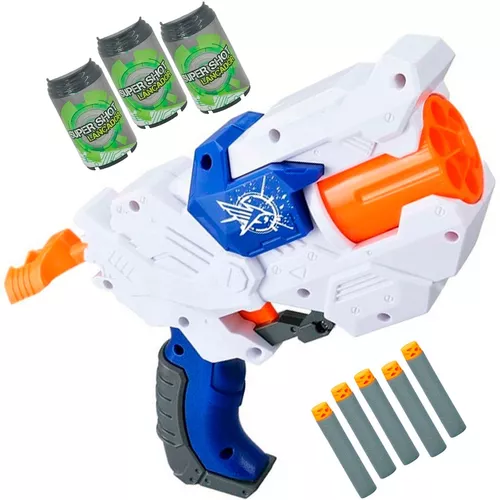 Lançador de Dardos Nerf Super Shot Dino Dragon