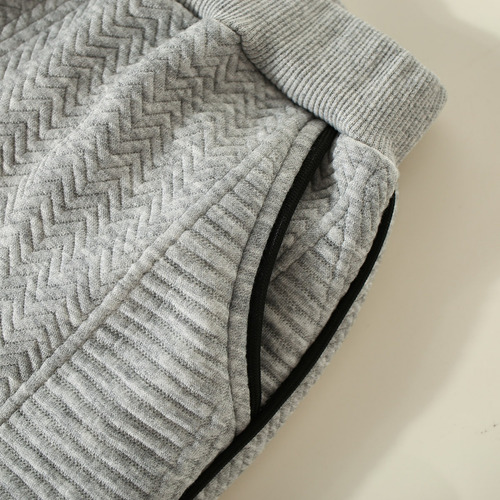 Conjunto Casual Niños Estilo Tejido Con Estampado De Osito Gris 12-18 Meses