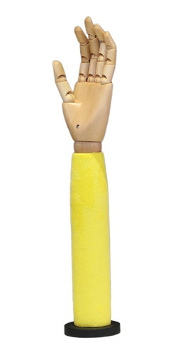 Mostrar Maniquí De Mano Modelo Arte De Uñas Amarillo