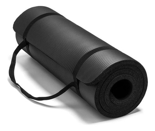 Tapete Yoga 10mm 180x60cm Nbr Con Correa De Transportación