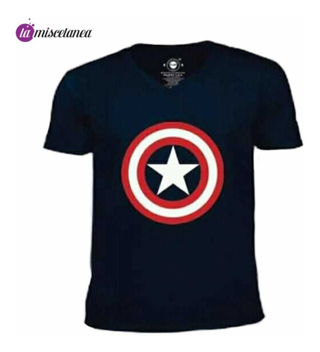 Camisetas De Capitan America Para Niños Y Adultos