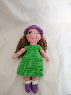 Amigurumi Muñeca Vestido Cartera Desmontable Hecho A Mano Amigurumi Muñeca Vestido Cartera Desmontable Hecho A Mano