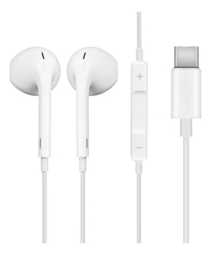Audifonos In Ear Tipo C Mizzo M-6st Color Blanco