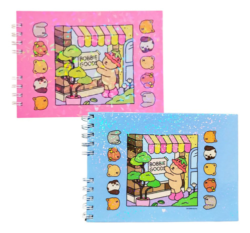 Cx Libro For Colorear De Tapa Dura De Lujo Bobbie Goods, 50