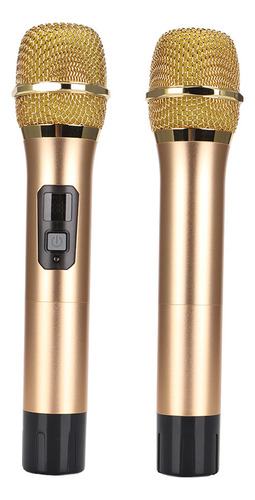 Micrófono Inalámbrico Uhf Portátil Con Mini Receptor Bluetoo