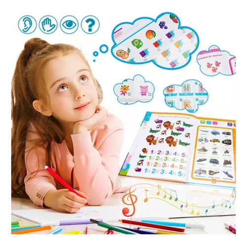 Libro Interactivo Bilingüe Genérica 12-18 Meses